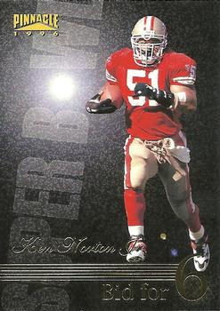 Ken Norton Jr. San Francisco 49ers 1996 Pinnacle NFL Bid for 6 #192